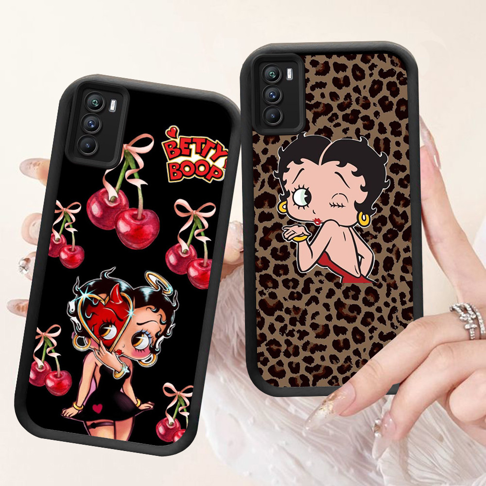 NA-5 B-Betty B-Boop เคสกันกระแทกสําหรับ OPPO A16 A16s A53 A54S A33 A53S A11S Realme 7I C75 C17
