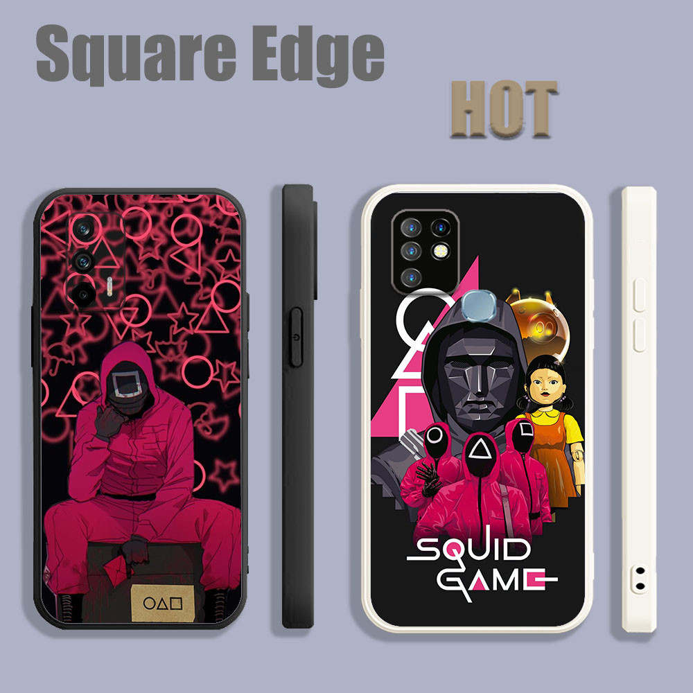 ปลอกสําหรับ Tecno Camon 18 18P 18T Spark Go 2022 เกมปลาหมึกฤดูกาล roblox ความงาม FXU06 เคสโทรศัพท์ขอ