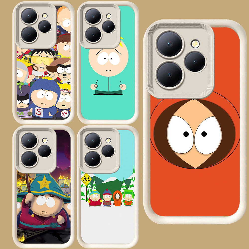 R49 South Park สําหรับ Tecno POP 8 Spark GO Pova 5 20 4 GO1 6 7 GO1S 9 Pro 2024 2023 GO2 2025 Camon 