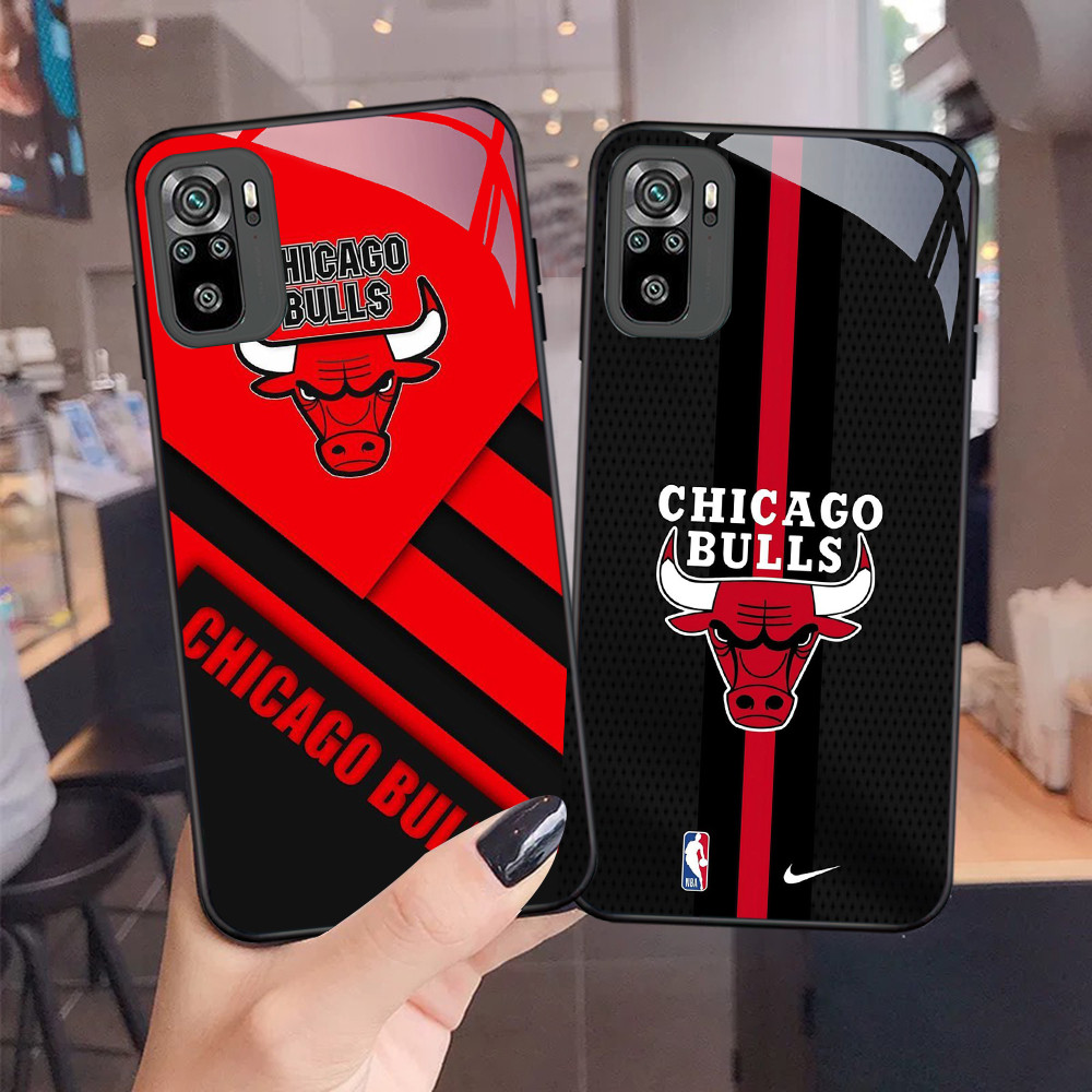 NC-17 Chicago Bulls แก้วสําหรับ Xiaomi Redmi หมายเหตุ 10 10S 10T 11 SE 11S Poco M3 M4 M5S Pro