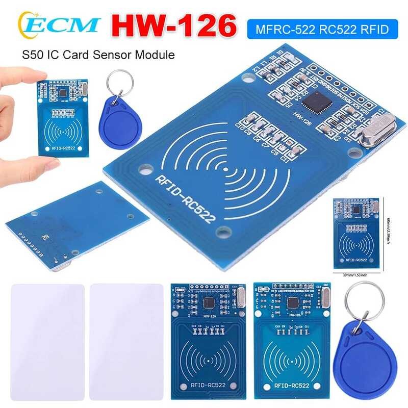 MF ชุด RCS522 RC522 โมดูลอ่านบัตร RFID สำหรับ Arduino Raspberry Pi