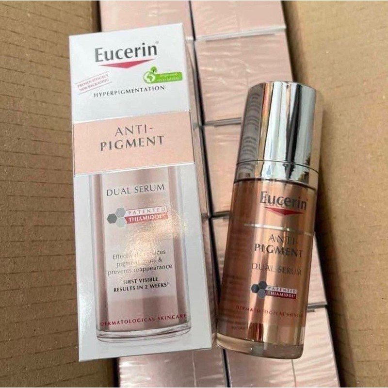 พร้อมส่ง Eucerin anti-pigment dual serum with Thiamidol and concentrated Hyaluronic Acid 30 ml ของแ