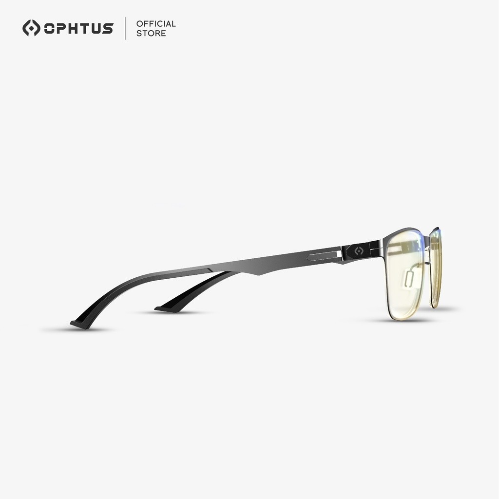 ♞,♘OPHTUS แว่นกรองแสงสำหรับเกมเมอร์ รุ่น Falcon เลนส์ RetinaX Amber