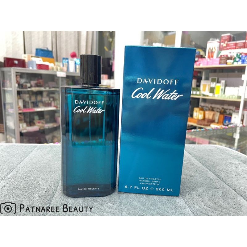 ♞น้ำหอมขนาด 200mlสุดคุ้ม! Davidoff Cool Water For Men EDT