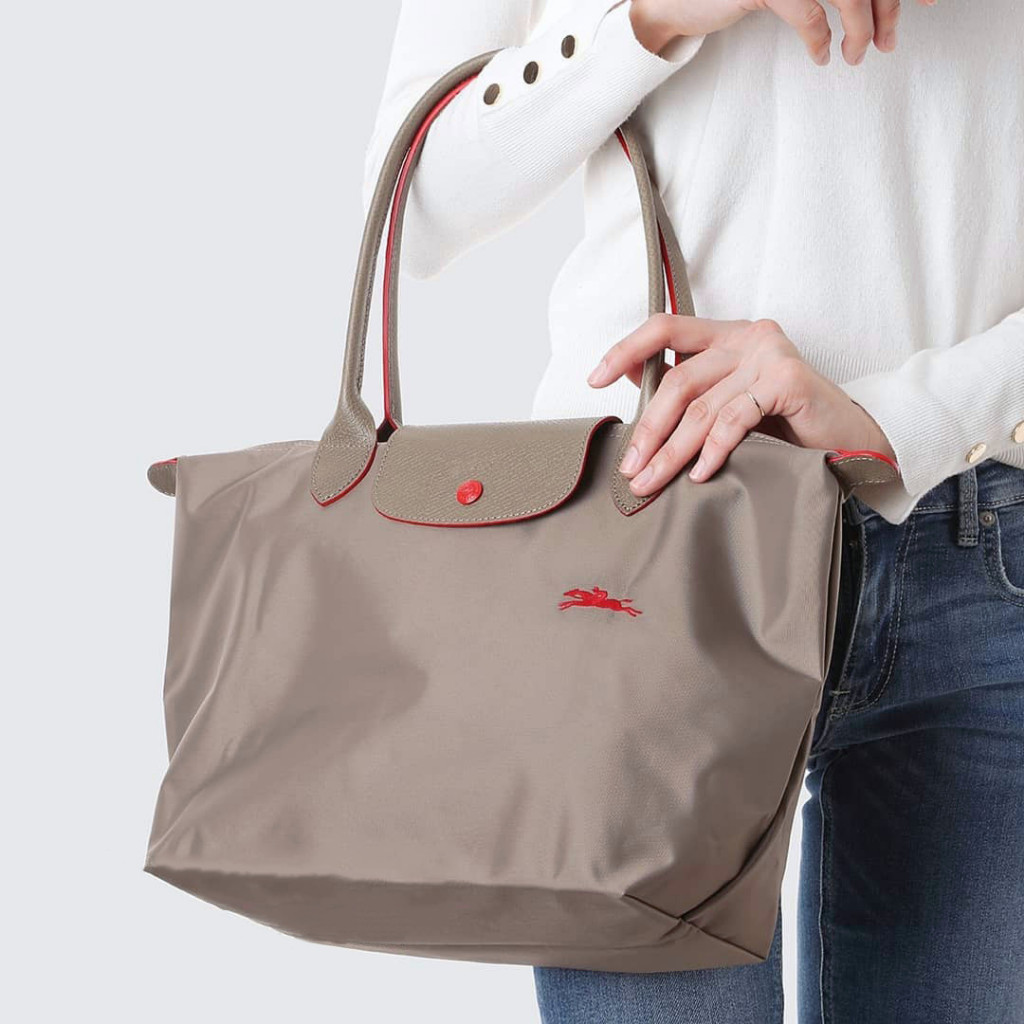 ♞,♘,♙กระเป๋า Longchamp แท้ neo Le Pliage tote bag ขนาด L*M หูยาว กระเป๋าช้อปปิ้ง พับเก็บได้ mnj