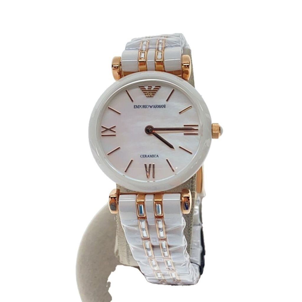 Emporio Armani WH wht Wrist Watch Women Direct from Japan Secondhand 2338781566810