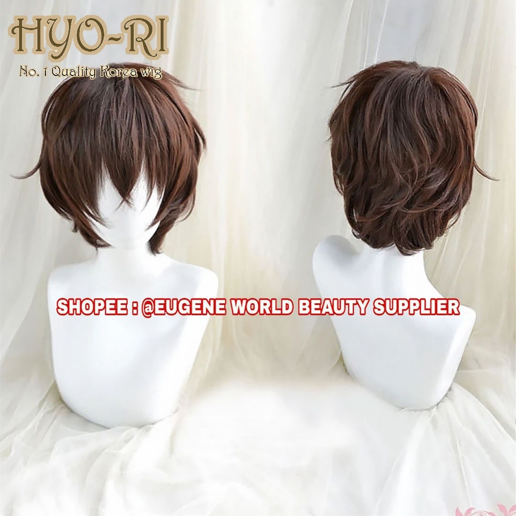 - วิกผม OSAMU DAZAI WIG DAZAI OSAMU WIG OSAMU DASAI WIG DASAI OSAMU WIG ANIME COSPLAY BUNGO STRAY D