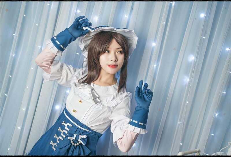 ❤ [Lxyh- COSER King] Game Identity V Costume Lolita Gardener Emma Woods Boudoir Dream Cosplay