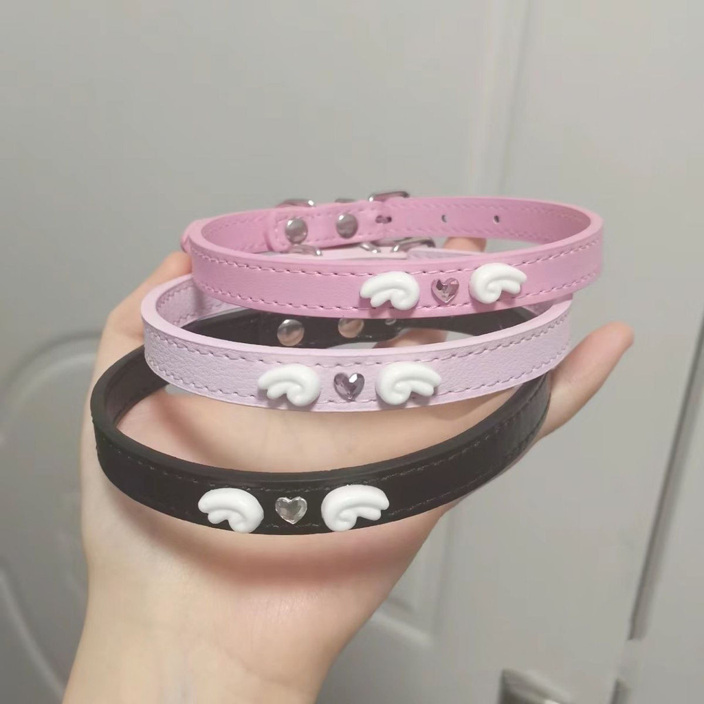 ปีกนางฟ้ารักสร้อยคอเค้นคอ Abi ins สร้อยคอเค้นคอสาวร้อน