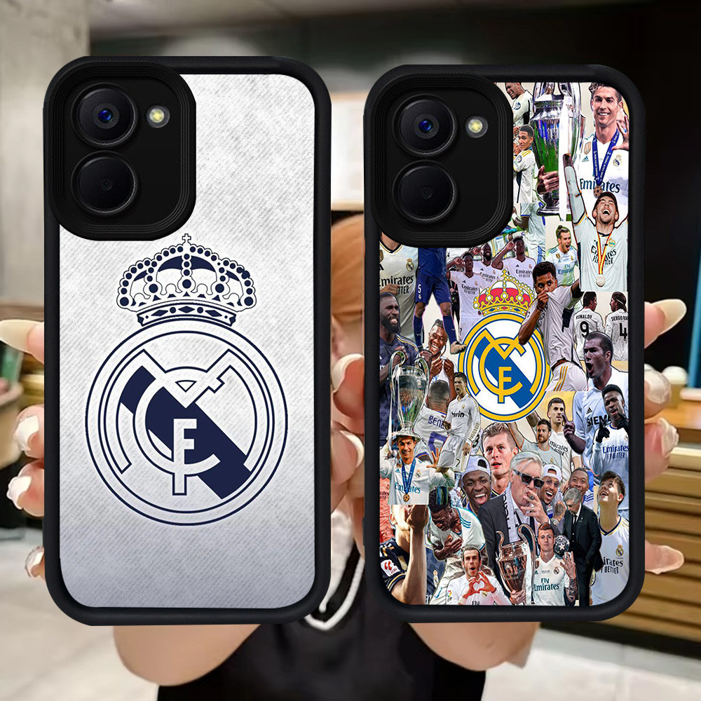 Q100 Real-Madrid soft Casing สําหรับ VIVO Y17S Y36 Y18i Y28s Y27s Y03 Y18 Y27 Y28 Y03t