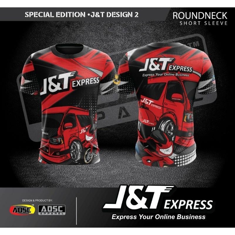 Jnt ใหม่เสื้อยืด Baju Jt Full Sublimation 3d T เสื้อรอบคอแขนสั้นสําหรับชาย