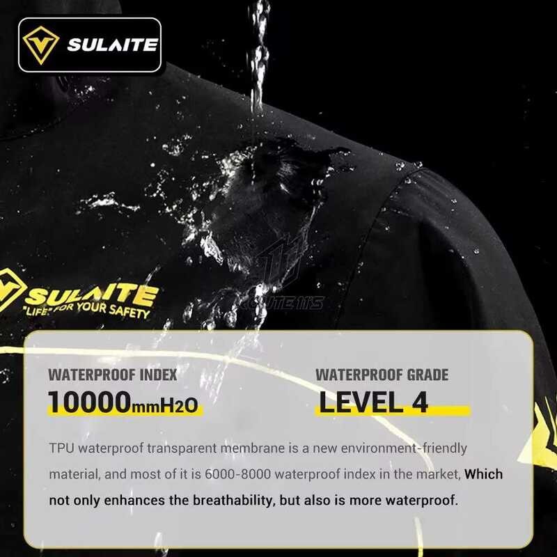 ชุดเสื้อกางเกงกันฝนสำหรับมอเตอร์ไซค์ ระบายอากาศ thumbnail 7