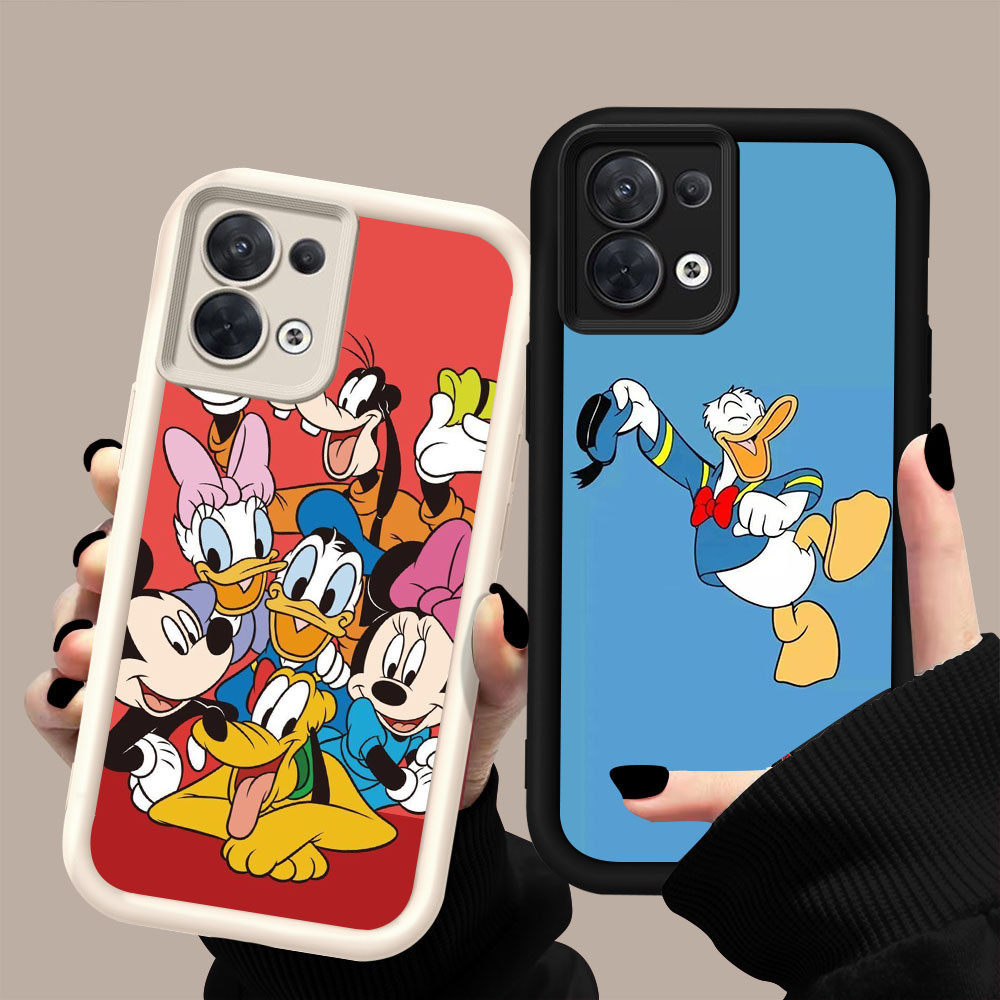 YZ-73 Donald Duck เคสกันกระแทกสําหรับ OPPO Reno 8 8Z 7Z F21S F21 7 Pro Lite 5G