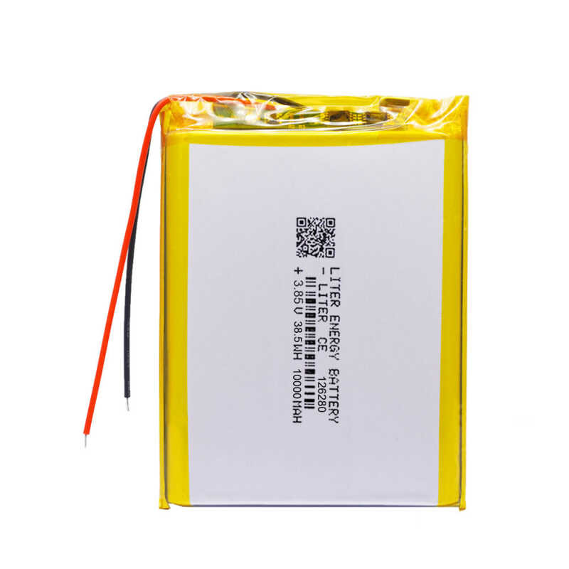 ❤ 1ชิ้นขนาดเล็กปฏิเสธ Lipo แบตเตอรี่แพ็ค3.85โวลต์126280 10000มิลลิแอมป์ชั่วโมงเซลล์เดียวที่มี P