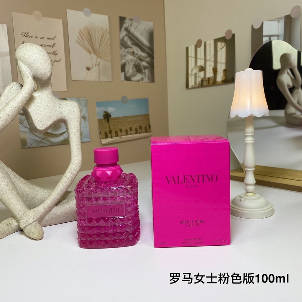 [Damei Selection] 2025 Fashion 75 Ladies Roman Version Perfume 100ml Donna Born in Roma Pink PP, 202