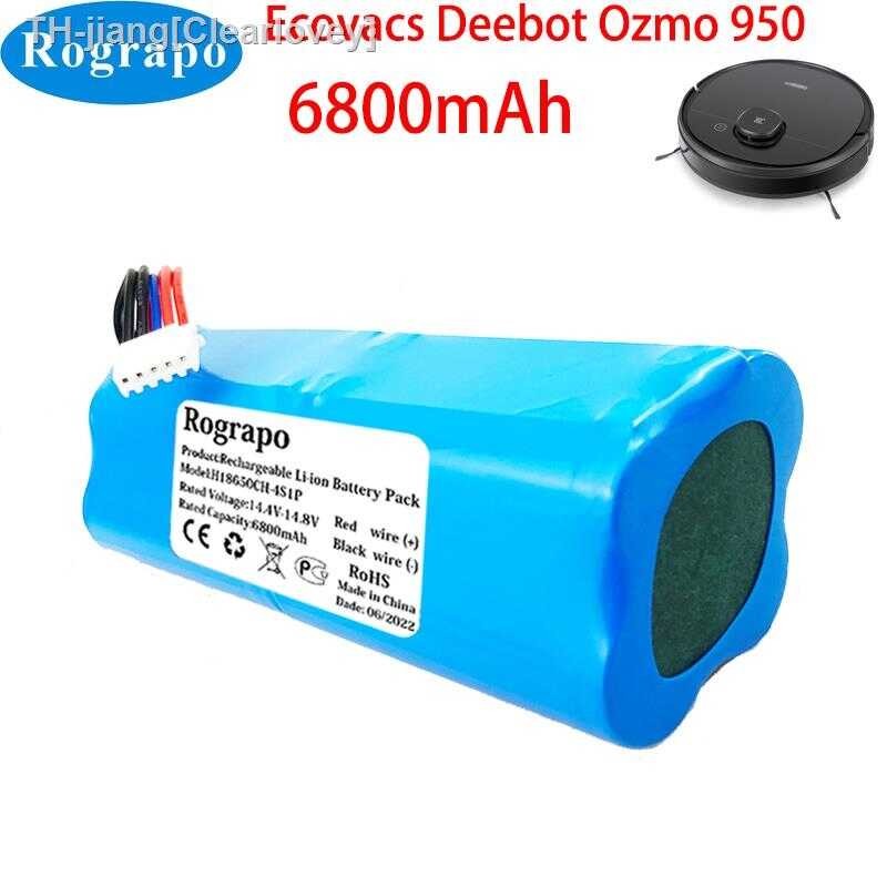 ❤ New 14.8V 6800Mah S10-Li-144-5200 Battery For ECOVACS Deebot Ozmo 950 T8 Power MAX T9 AIVI Dx