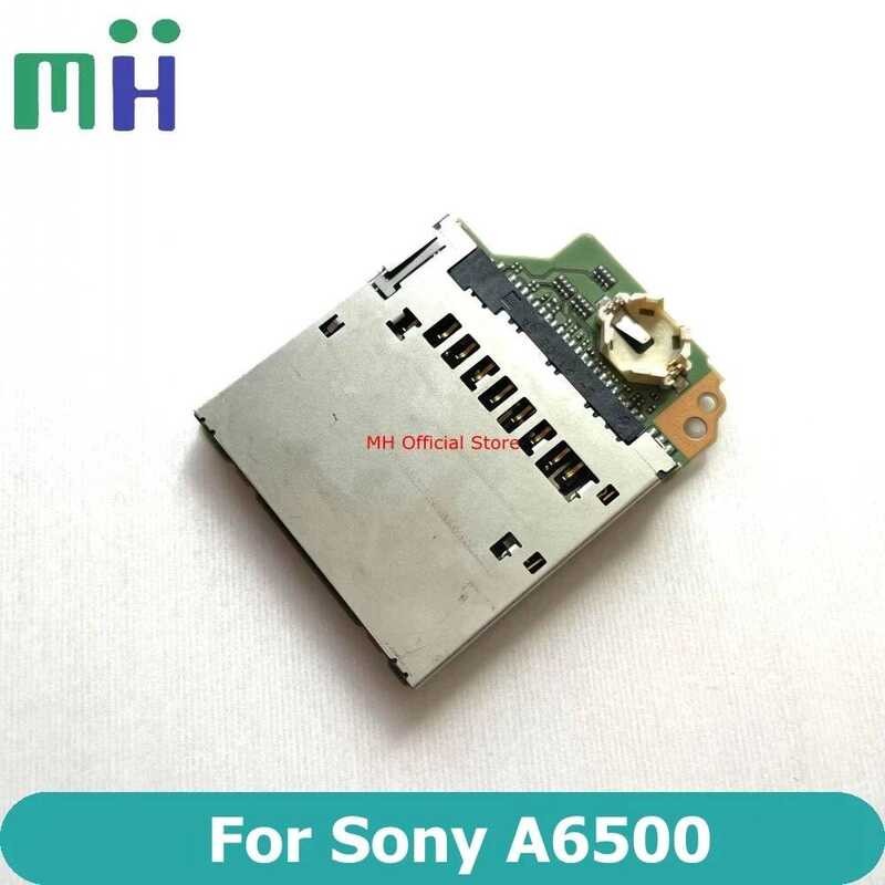 ▥ ใหม่สําหรับ Sony A6500 ช่องเสียบการ์ด SD Board 2165964 ชิ้นส่วนซ่อมเลนส์ Ilce6500 Ilce-6500 A