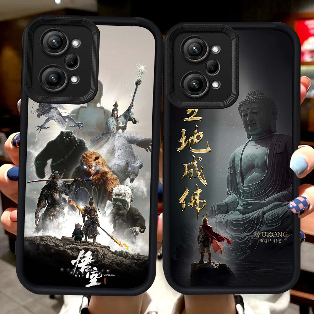 H95 สีดํา Wukong สําหรับ Xiaomi POCO X6 Neo C65 C55 M6 Pro M6