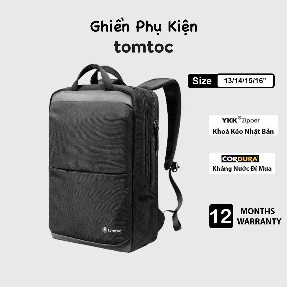 Tomtoc T71 USA Premium Commuting & Travel Backpack 30L สําหรับ Macbook / แล ็ ปท ็ อป 15 / 16 นิ ้