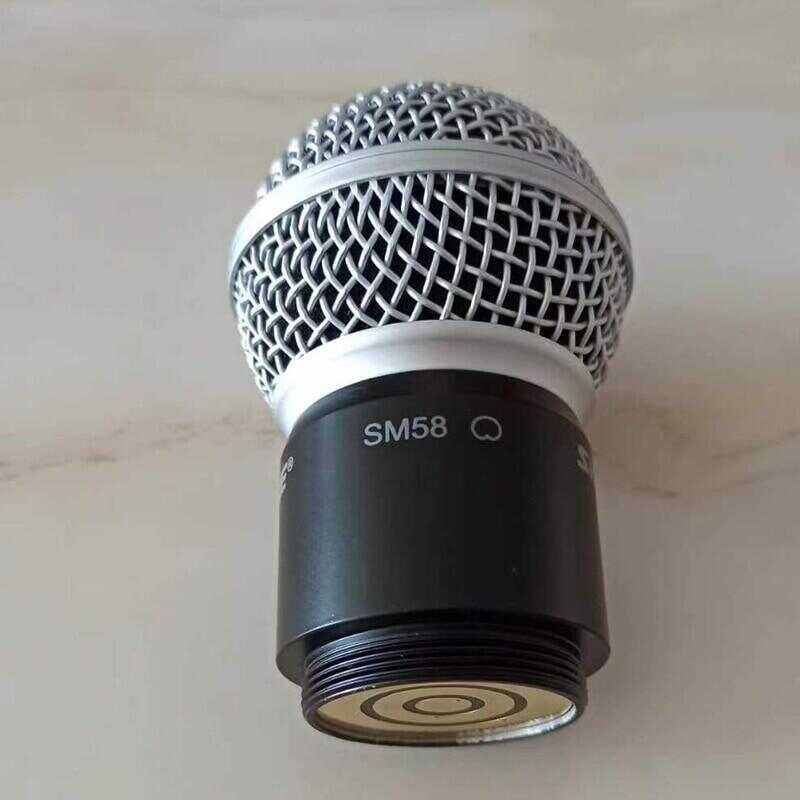 2026 ตลับไมโครโฟนไร้สายหัวไมโครโฟนแคปซูลสำหรับ Shure Sm58 Sm58s