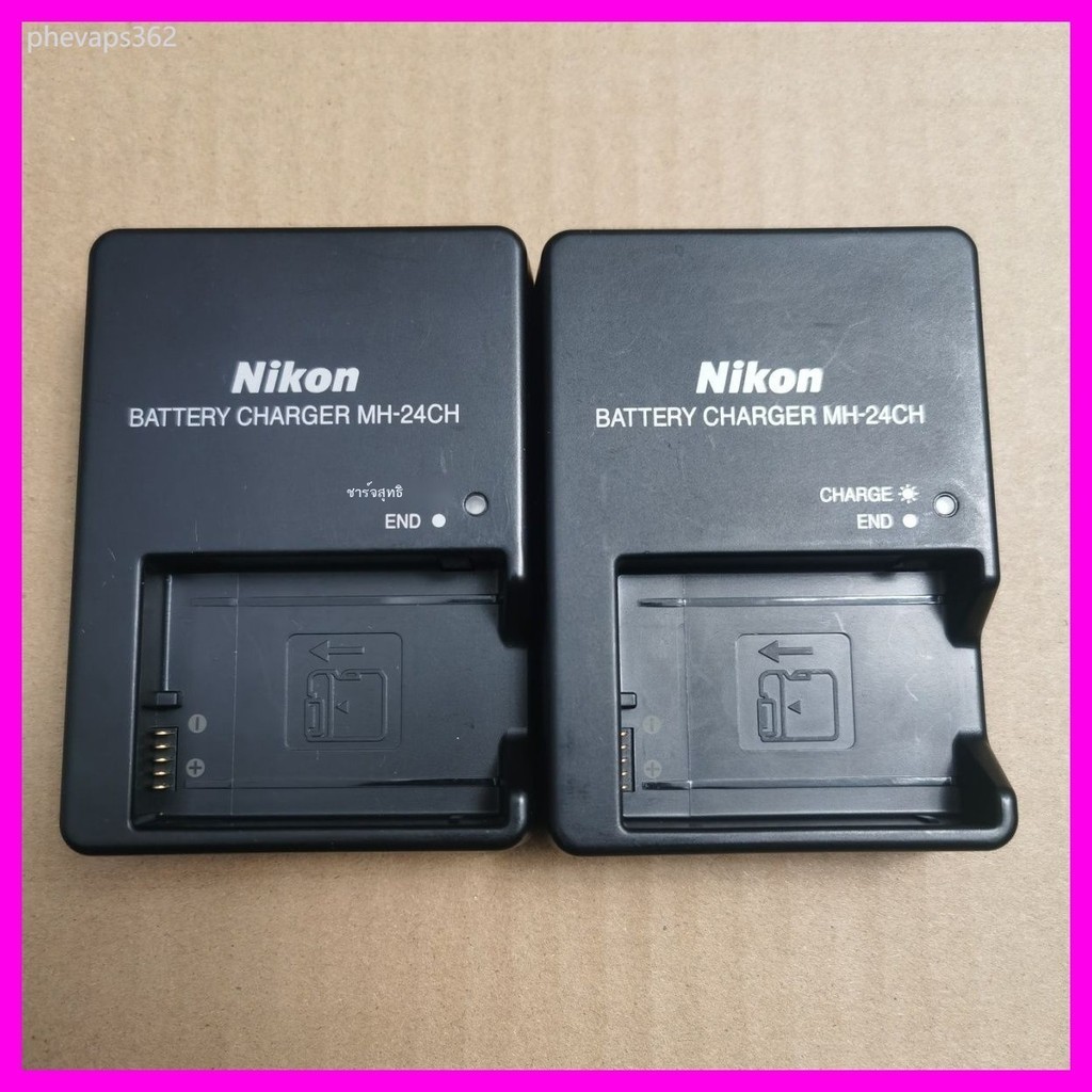 เครื่องชาร์จ Nikon MH-24CH มือสองของแท้ D3300 D3100 D3200 D5300 D5200 เครื่องชาร์จ I