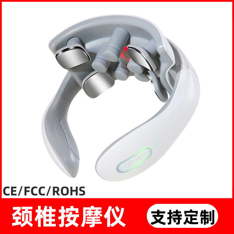 เครื่องนวดคออัจฉริยะ Pulse Heating กายภาพบำบัด เครื่องนวดกระดูกสันหลังส่วนคอ