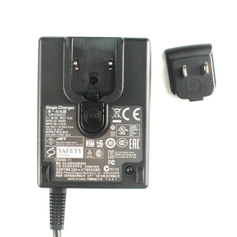 Compatible อะแดปเตอร์ AC ใหม่ 8.4V 0.8A สำหรับ Zebra Rw220 Rw420 Ql420