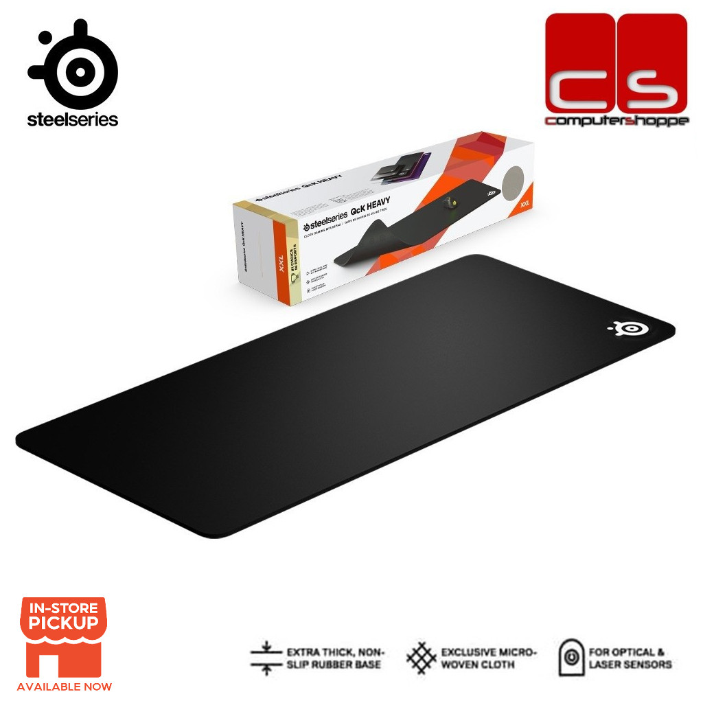 แผ่นรองเมาส์เกมมิ่ง SteelSeries QCK HEAVY Cloth -XXL (PN67500)