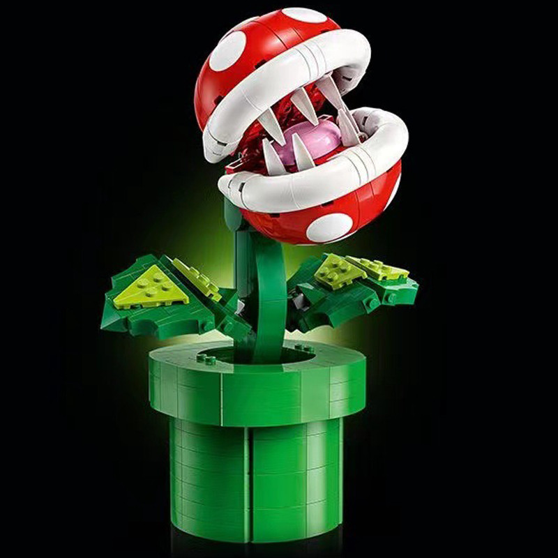 ใช ้ งานร ่ วมกับ  71426 Piranha Plant ชุด Building Block Super Mario Series อิฐของเล ่ นสําหรับเด