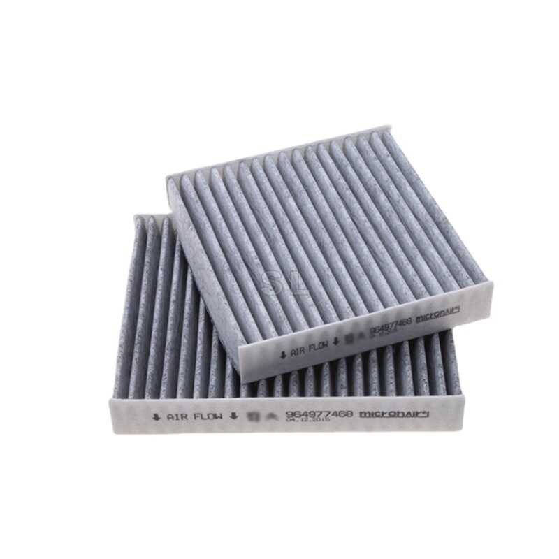 ➧ CITROEN C3 II 2009-2019 C4 แคคตัส 2014-2019 3 2009-2015 / DS 5 รุ่นรถ Cabin Filt