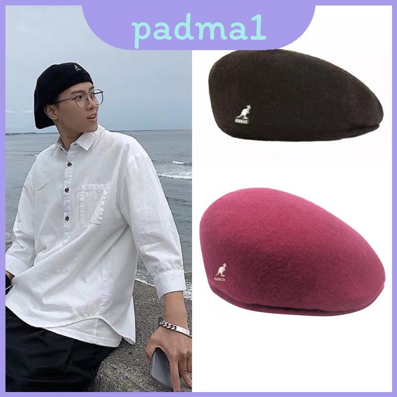 ขนสัตว์ 504 Kangol Beret หมวกแบนหมวกผู้หญิงสบายๆฤดูหนาว Warm Newsboy ของขวัญหมวก