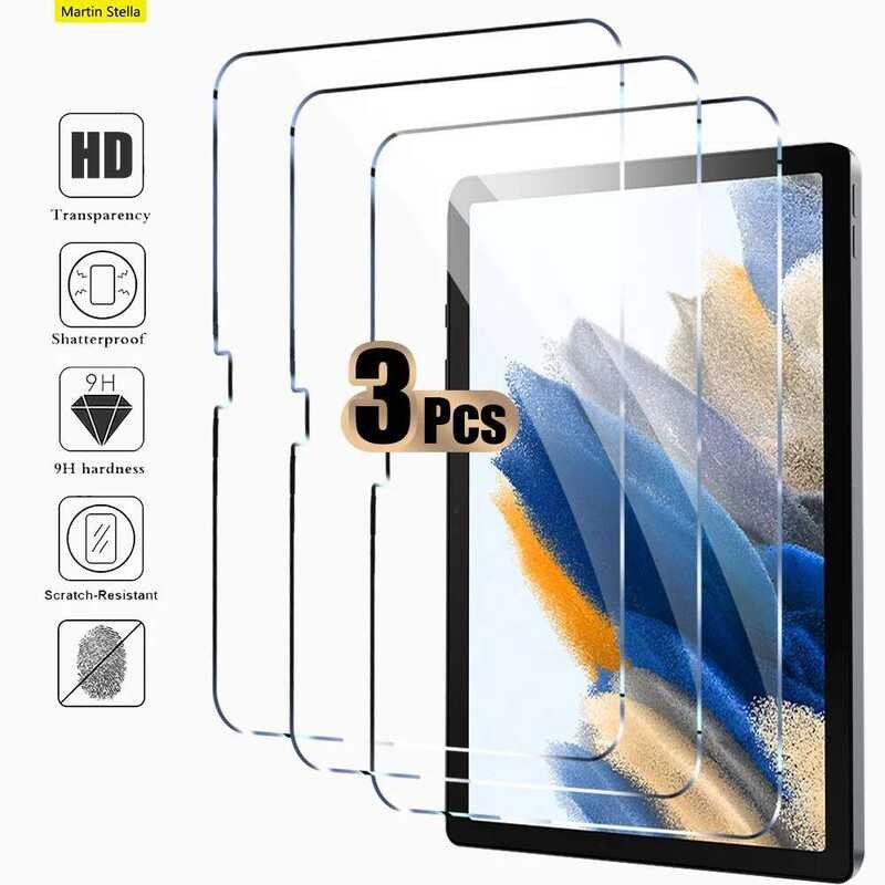 Samsung ฟิล์มกันรอยกระจกนิรภัยสำหรับ Galaxy Tab S6 Lite S7 S8 A8 A9 Plus S9 Fe Hd 9H