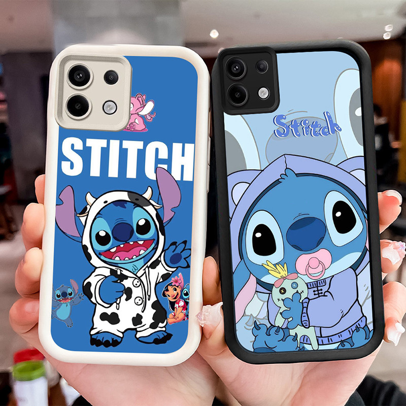 ปลอกกันกระแทกสําหรับ Infinix 7 GT 20 Tecno POP 7 Spark GO ITEL A80 P65 Pro WF23 Lilo Stitch