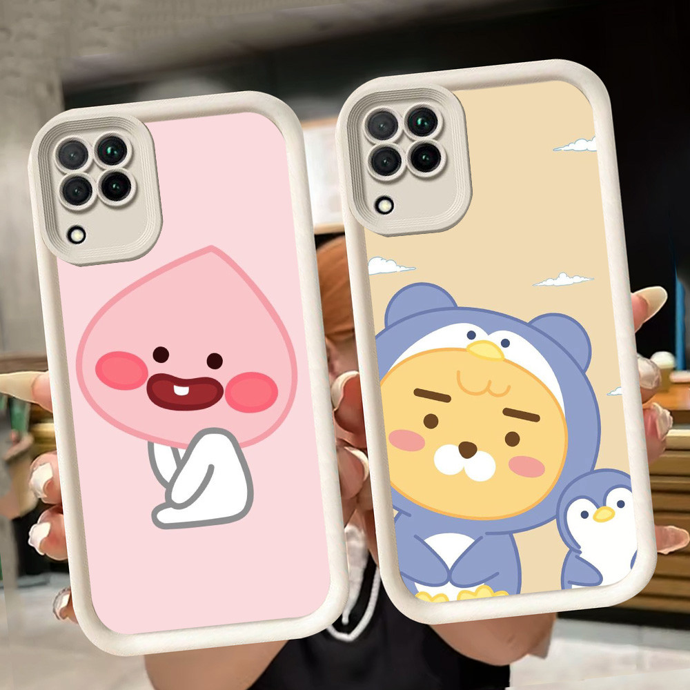 ปลอกอ่อนสําหรับ Samsung M04 A04E A05 A12 A04 F04 J2 A06 A07 A22 J7 Prime Pro 5G สีขาว Q25 Kakao Frie