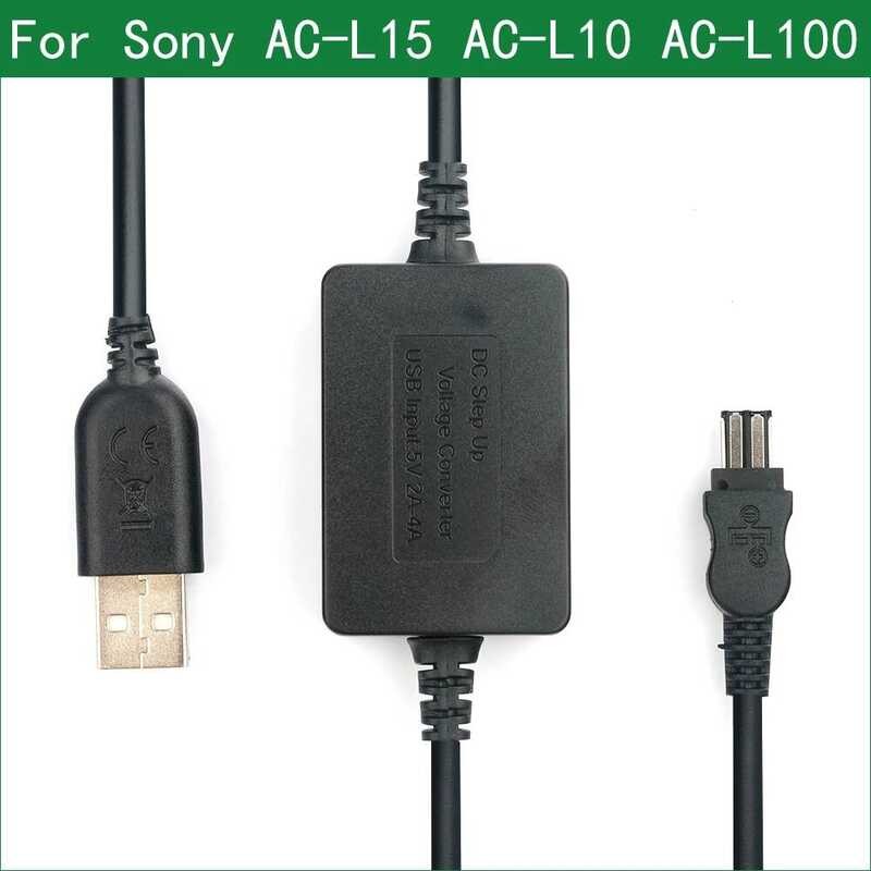 ▥ 5V USB ไดรฟ์ Power Ac-L10 Ac-L100 Ac-L15สำหรับ Sony Dsc-F707 Dsc-F717 Dsc-F828 Dsc-S30 Dsc-S5