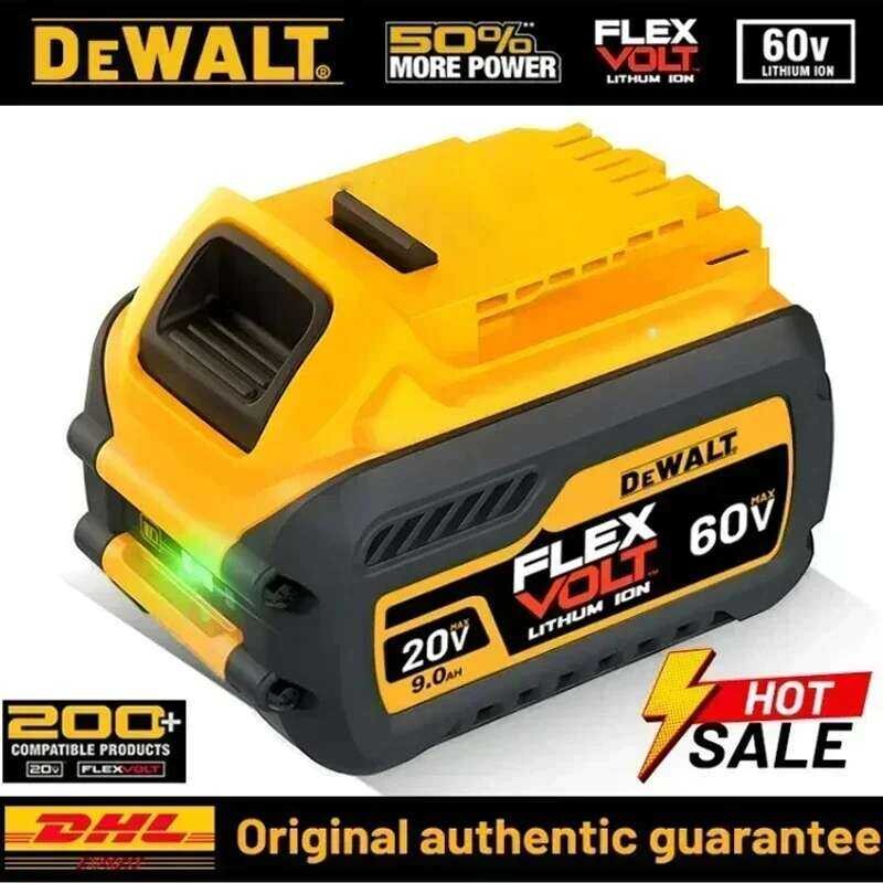 ดั้งเดิม, 20V 9.0AH, ที่ชาร์จ DCB115, DCB118, ชาร์จเร็ว, แบตเตอรี่ลิเธียม, แบตเตอรี่เครื่องมือ ดั้งเ
