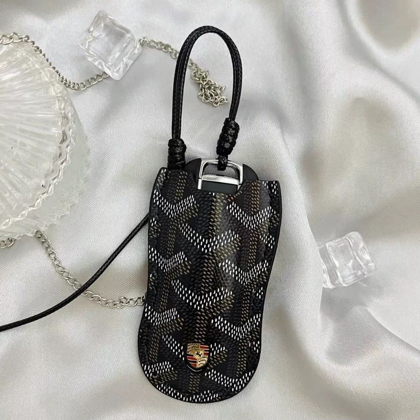 เคสกุญแจรถ Porsche Macan New Cayenne Paramela Taycan เคสป้องกัน 718/911 เคสกุญแจรถ