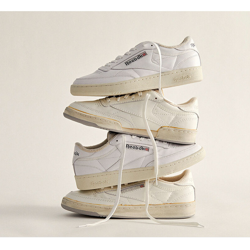 ♞,♘Reebok Club C 85 Vintage Chalk Green  sneakers Vintage   รองเท้าผ้าใบ  DV6434/IE4790/GY4967  pre