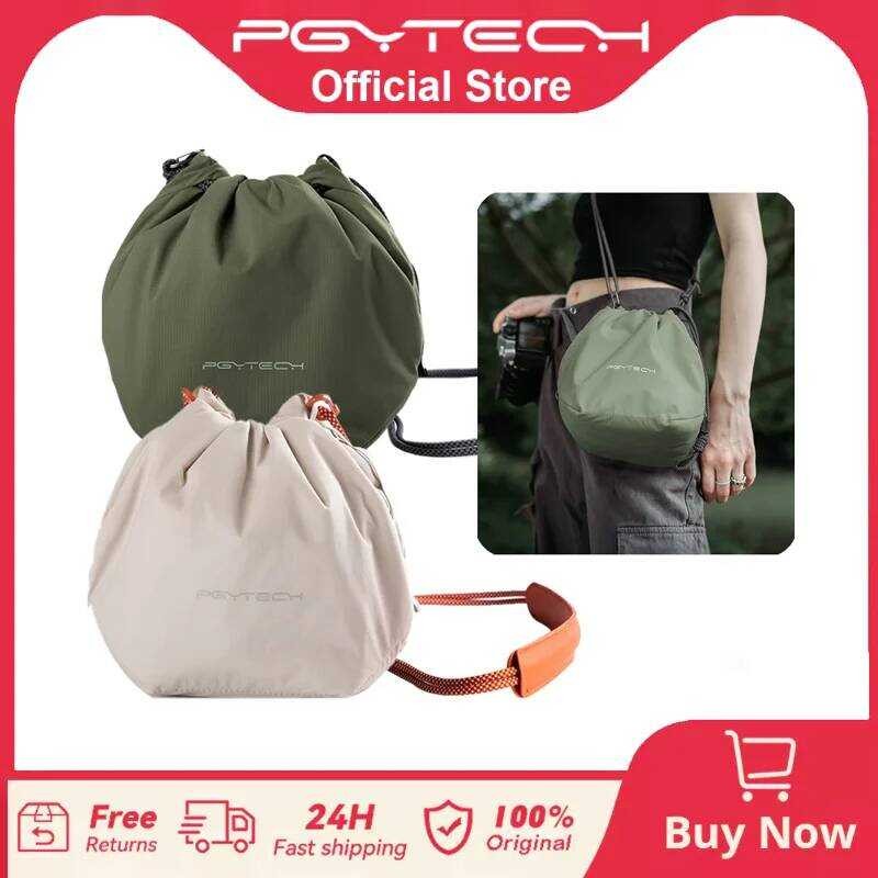 PGYTECH OneGo Drawstring Mirrorless SLR Storage Lens Shoulder Bag Camera Case For Fujifilm Canon Nik