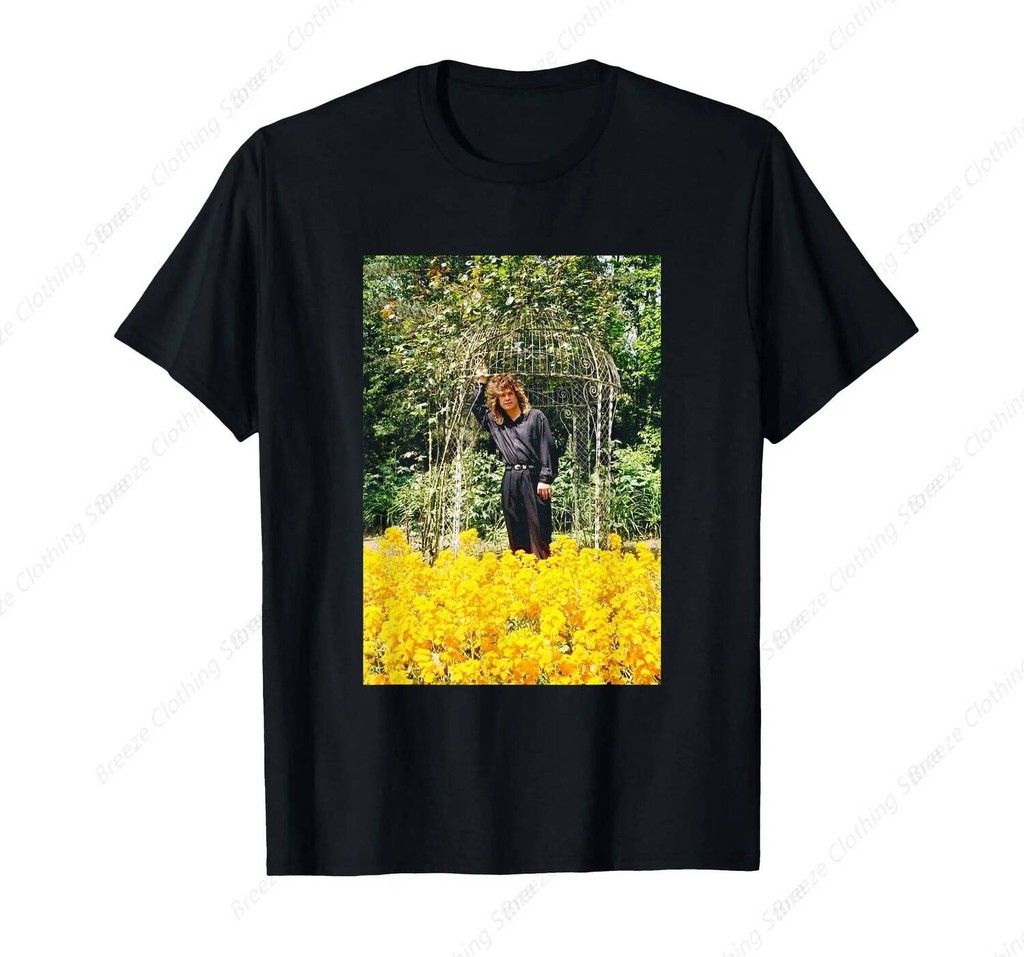 เสื้อยืด Black Sabbath Singer Ozzy Osbourne Amongst Flowers