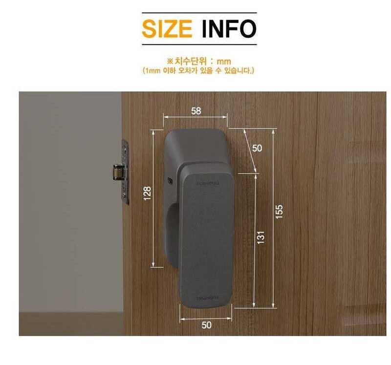 ❤ LG Hausys Korea Ppl-1701 Push Pull Type Door Lock Handle Assa Aboly