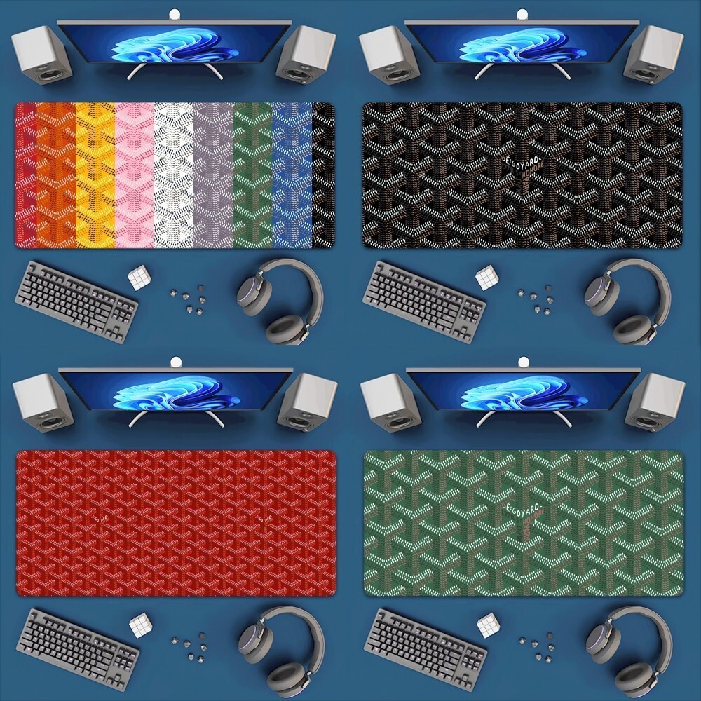 แฟชั่น-G-s Cool Mousepad สํานักงานขนาดใหญ่แผ่นรองเม้าส์แผ่นรองเม้าส์ยาง PC เกมคอมพิวเตอร์ Big Anti-slip Mice Mat