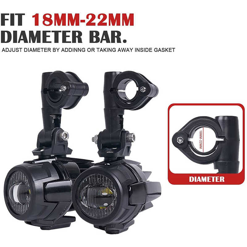 ชุดตัดหมอกรถจักรยานยนต์เสริม Bb4 40 วัตต์ขับขี่ผ่าน