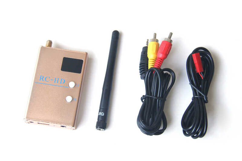Δ Rc832hd Rc-Hd FPV 5.8G 48Ch 48 ช่องรับสัญญาณ HDMI พร้อม A / V และสาย
