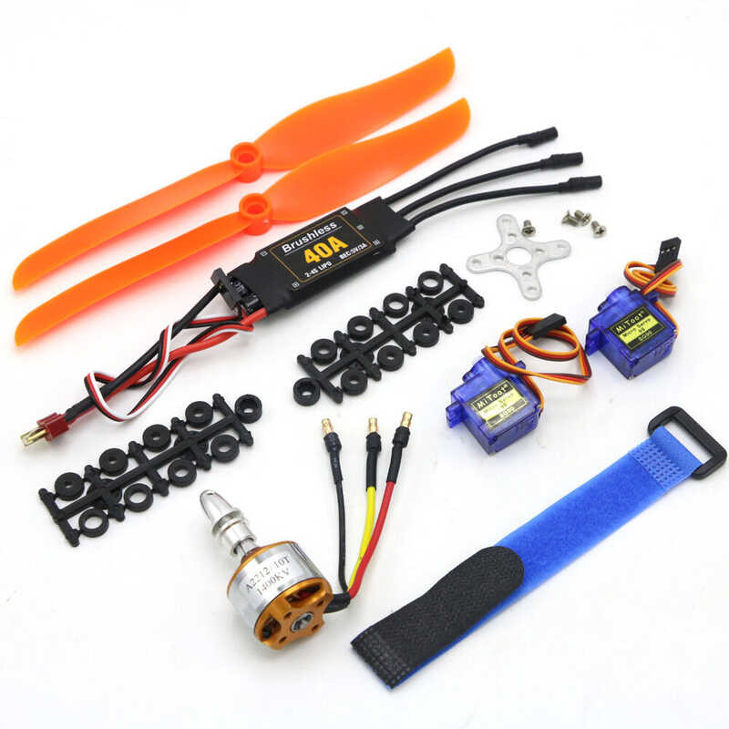 々 A2212 2212 2200Kv 1400Kv 1000Kv Brushless มอเตอร์30a / 40A Blheli ESC Sg90 9G Micro Ser