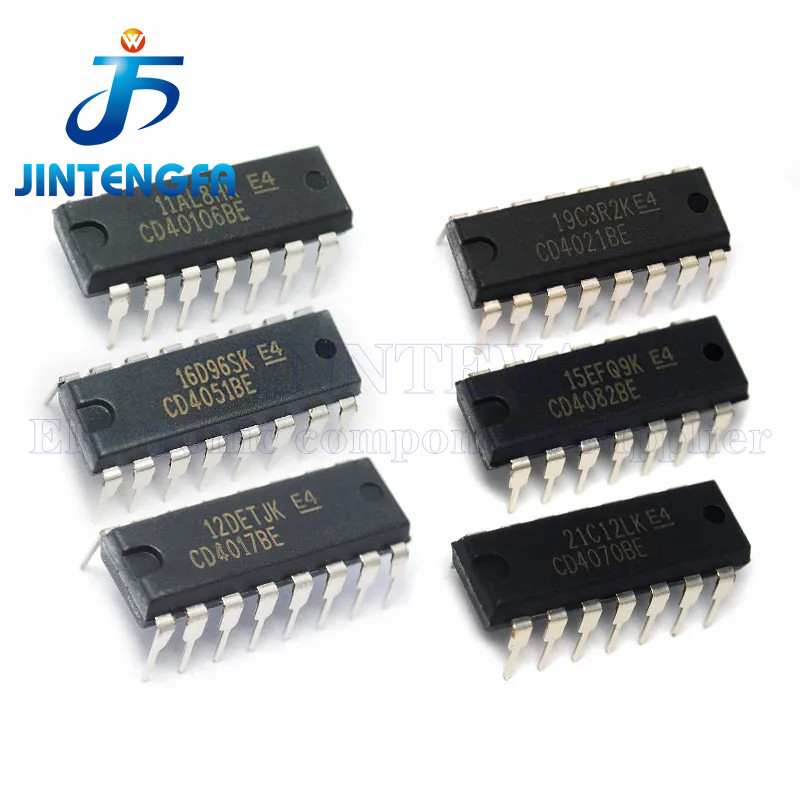10PCS CD4013BE CD4013 DIP CD4001BE CD4007BE CD4011BE CD4015BE CD4016BE CD4017BE CD4020BE CD4021BE CD