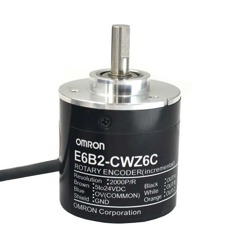 ❤ ใหม่ E6b2 Cwz6c OMRON Rotary Encoder E6b2-Cwz6c 1000P/R 5-24V