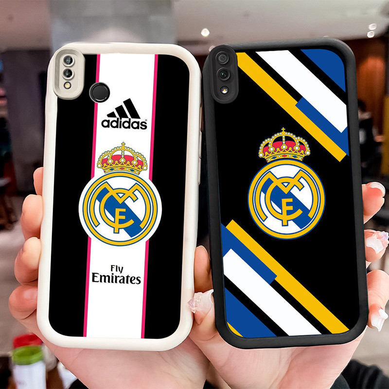 ปลอกกันกระแทกสําหรับ VIVO Y91C Y91i Y81 Y81S Y91 Y93 V9 Y95 Y66 WF35 Real Madrid