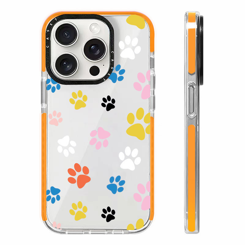 Black Lamb Studio PawsomeสําหรับIPhone 11 14 15 16 Pro Max 12 13 Mini Cover X XR XS Maxซิลิโคนนุ่มกั