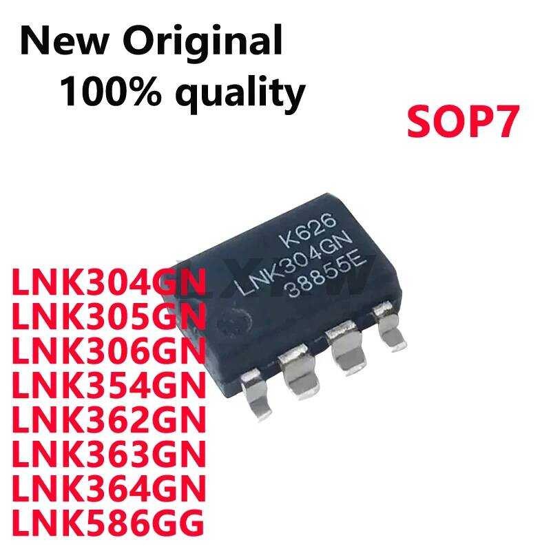 ใหม่ 10/ชิ้น ต้นฉบับ LNK304GN LNK305GN LNK306GN LNK354GN LNK362GN LNK363GN LNK364GN LNK586GG SOP-7 ช